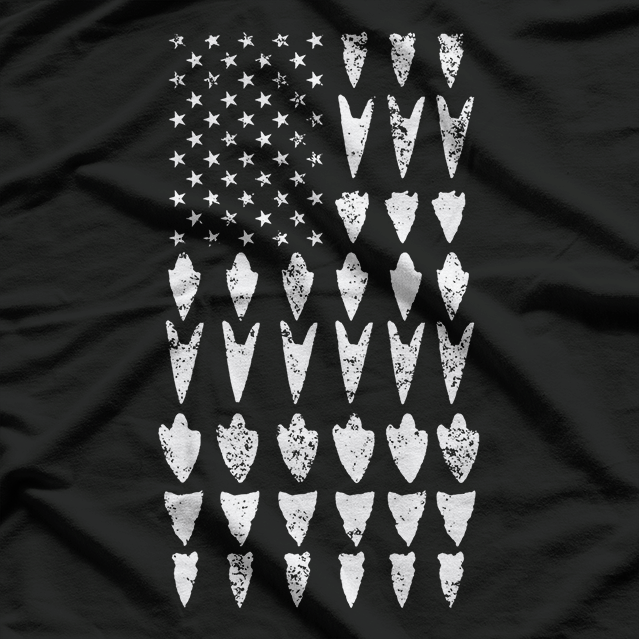 Arrowhead Collector USA Flag T-Shirt