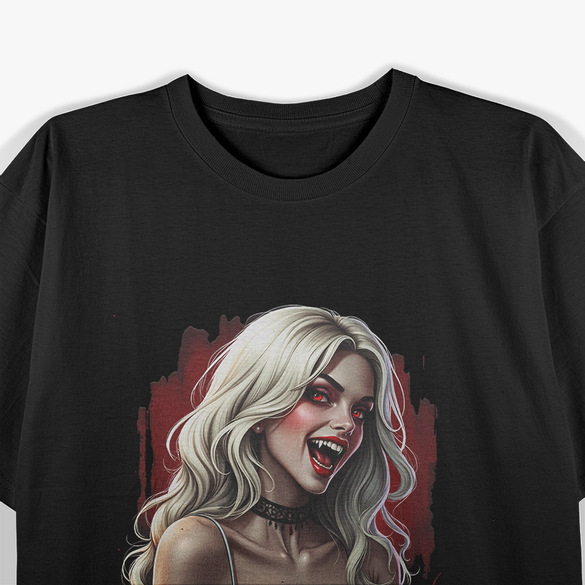 Sexy Vampire Gothic Horror Parody T-Shirt