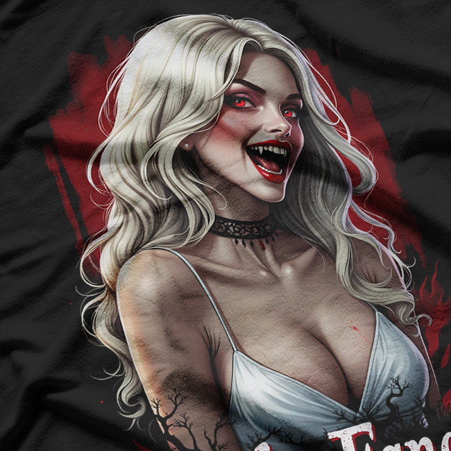 Sexy Vampire Gothic Horror Parody T-Shirt