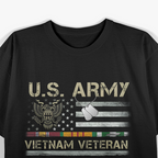 US Army Vietnam Veteran T-Shirt