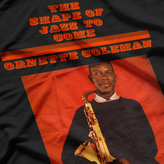 Ornette Coleman’s Jazz Journey Through Broadway Blues T-Shirt