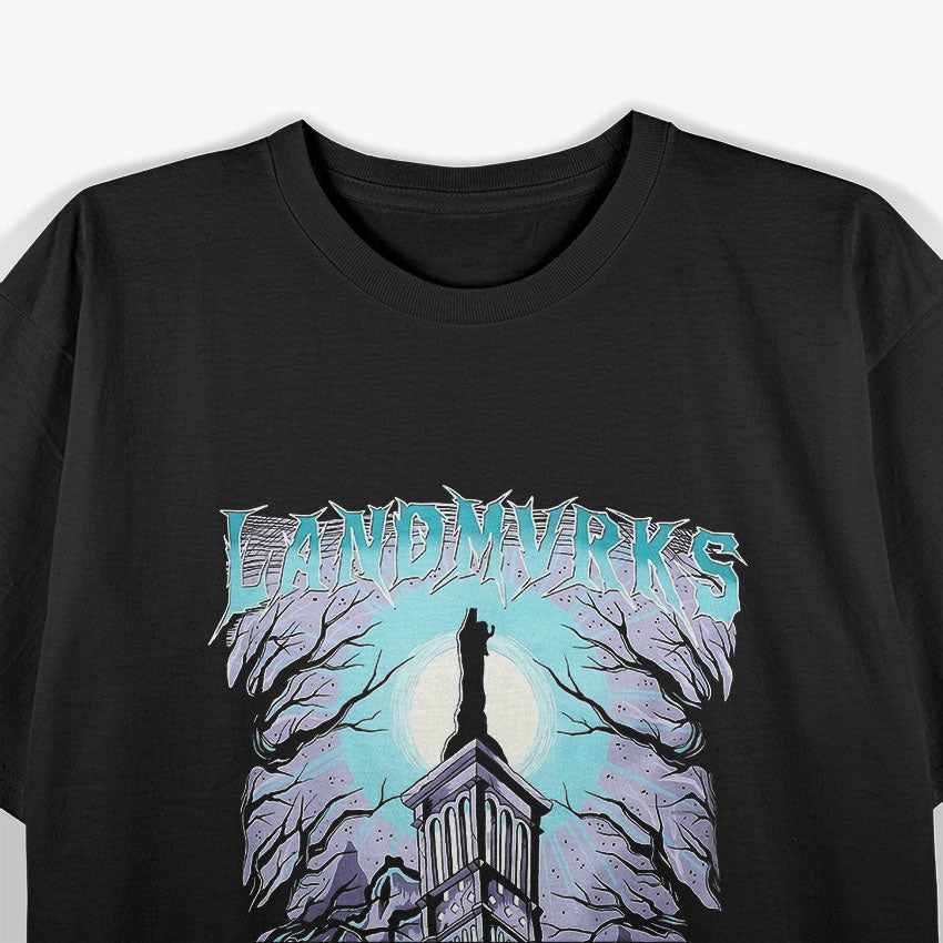 Skull Castle Energy Vintage-Style T-Shirt