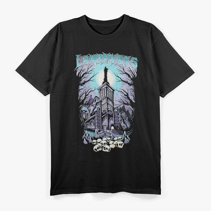 Skull Castle Energy Vintage-Style T-Shirt