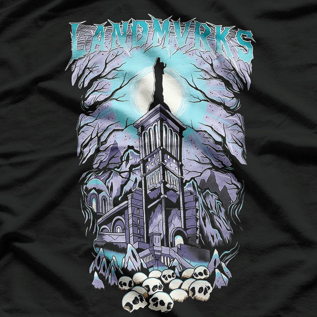 Skull Castle Energy Vintage-Style T-Shirt