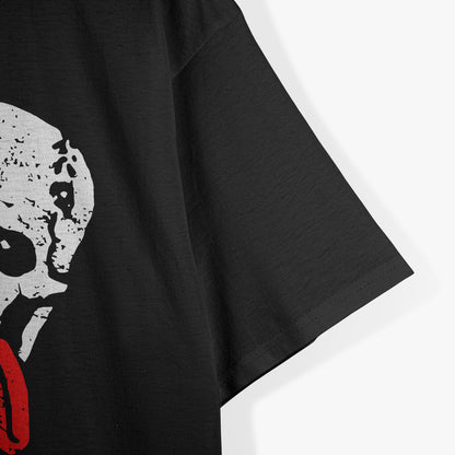 Skull of a Street Rebel Who Lived Without Rules T-Shirt