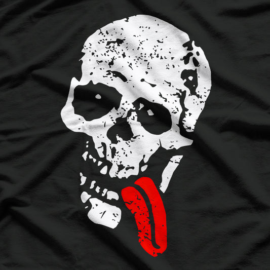Skull of a Street Rebel Who Lived Without Rules T-Shirt