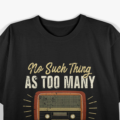 Antique Radio Classic Vintage Audio Enthusiast T-Shirt