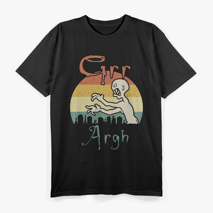 Argh! Retro Zombie – Funny Undead Humor Graphic Love T-Shirt