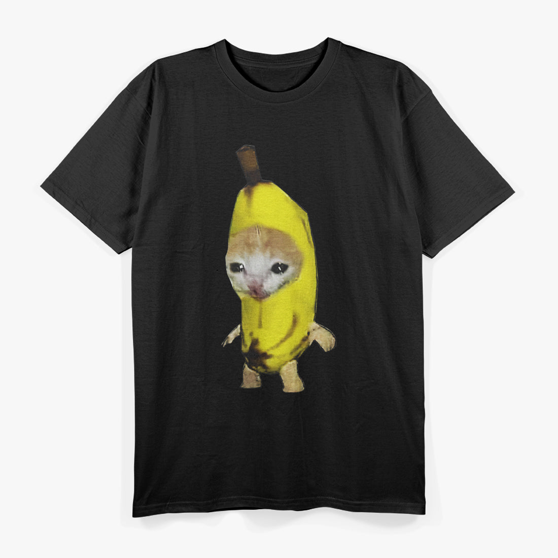 Banana Cat Meme Funny Design T-Shirt