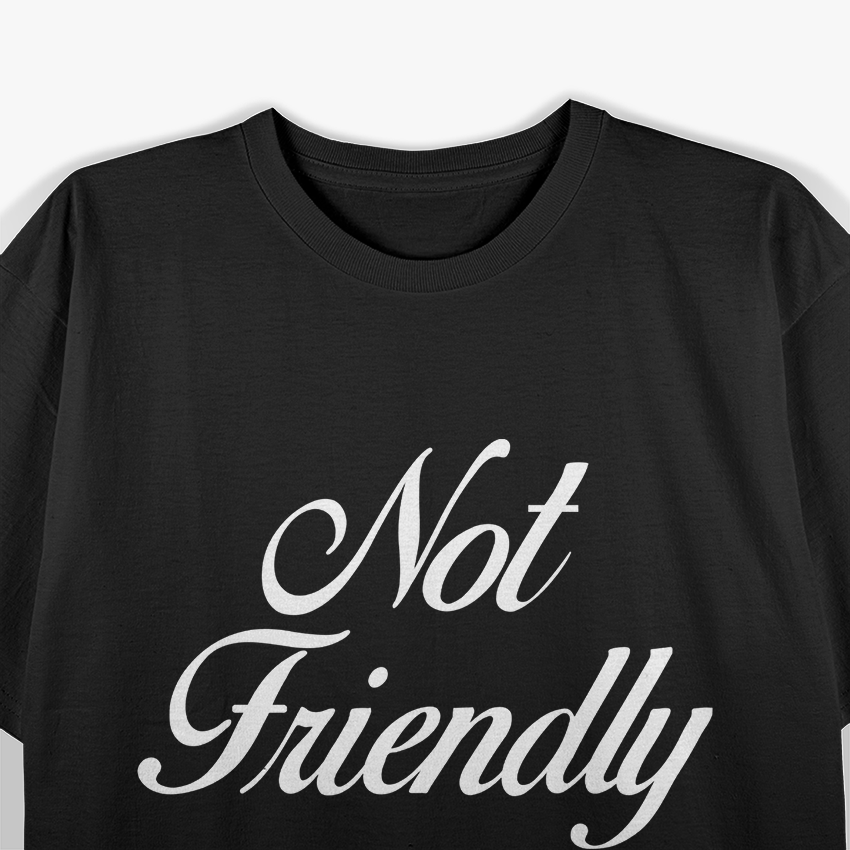 Warning: Not Friendly T-Shirt