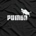 Funny Wild Boar  Cool Cartoon Animal Graphic T-Shirt