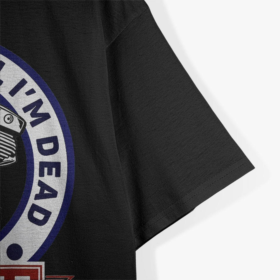 Retro American Motorcycle - Classic Freedom on Two Wheels T-Shirt