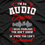Sound Engineer Audio T-Shirt