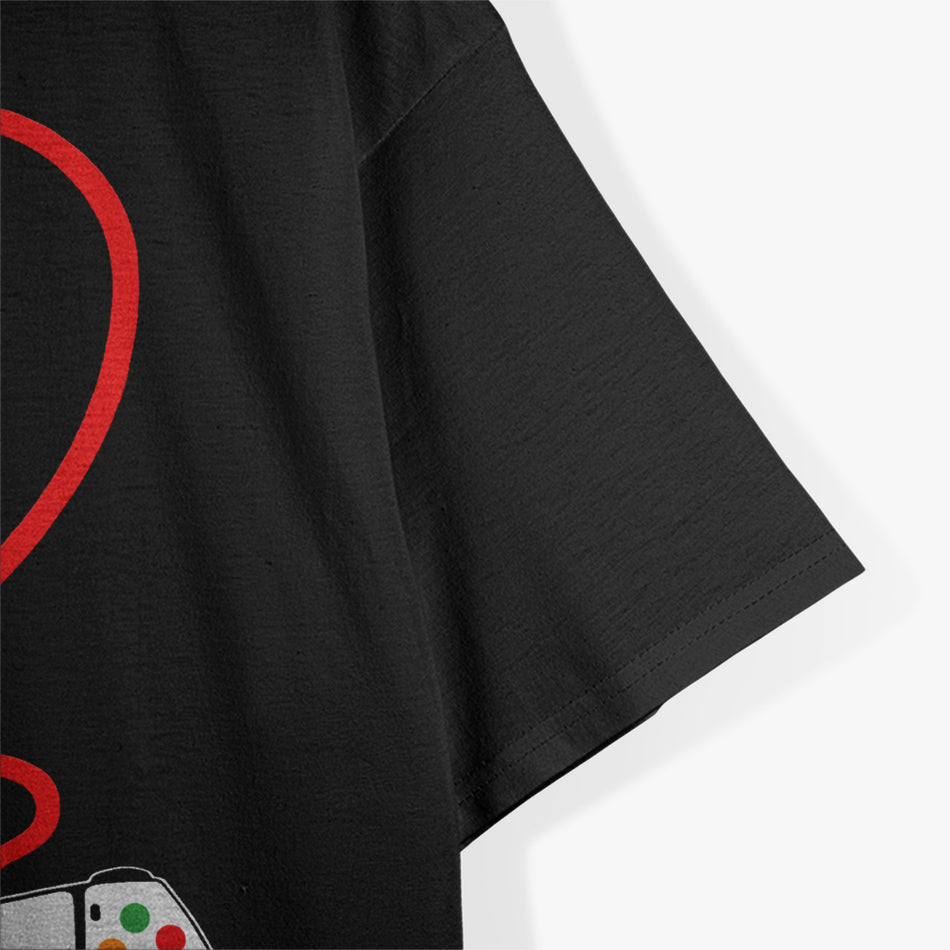 Video Game Gamer - Level Up Your Valentine’s Day T-Shirt