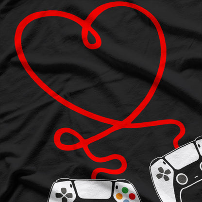 Video Game Gamer - Level Up Your Valentine’s Day T-Shirt