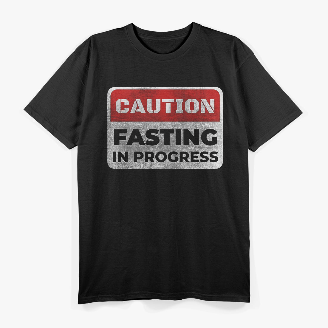 Caution Fasting In Progress Humor T-Shirt