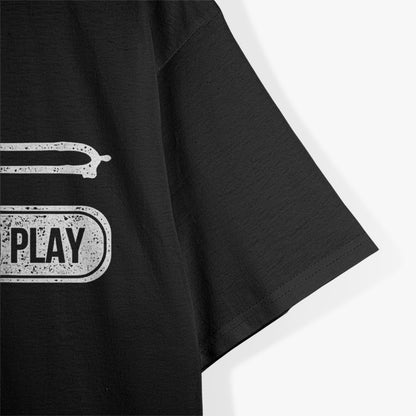 Funny Trombone - Slide to Play Musician Humor T-Shirt