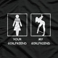 Your Girlfriend vs My Girlfriend Funny Comparison Meme Relationship T-Shirt