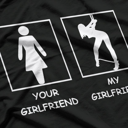 Your Girlfriend vs My Girlfriend Funny Comparison Meme Relationship T-Shirt