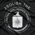 Abolish The CIA USA Political Statement Seal T-Shirt