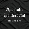 Apostolic Pentecostal: Faith, Fire, & Holiness T-Shirt