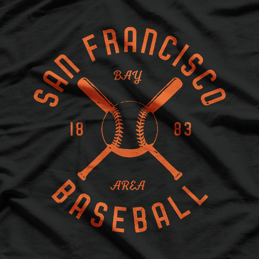 San Francisco Baseball Classic Sports Fan Vintage T-Shirt