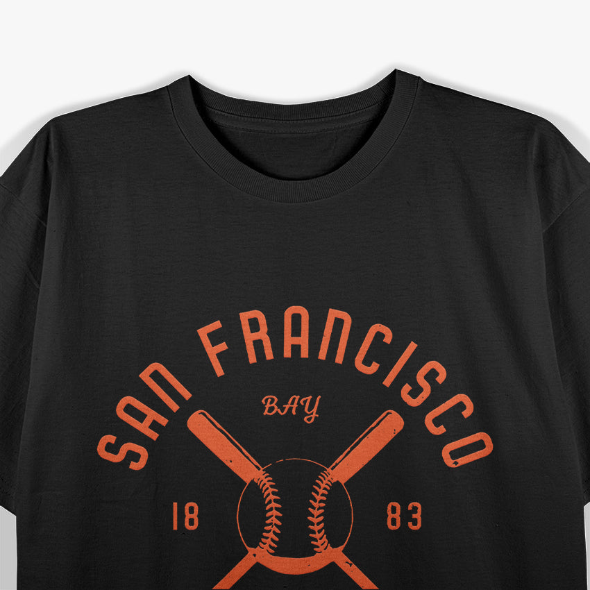 San Francisco Baseball Classic Sports Fan Vintage T-Shirt