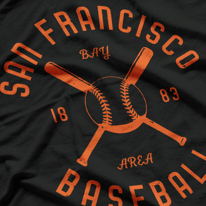 San Francisco Baseball Classic Sports Fan Vintage T-Shirt