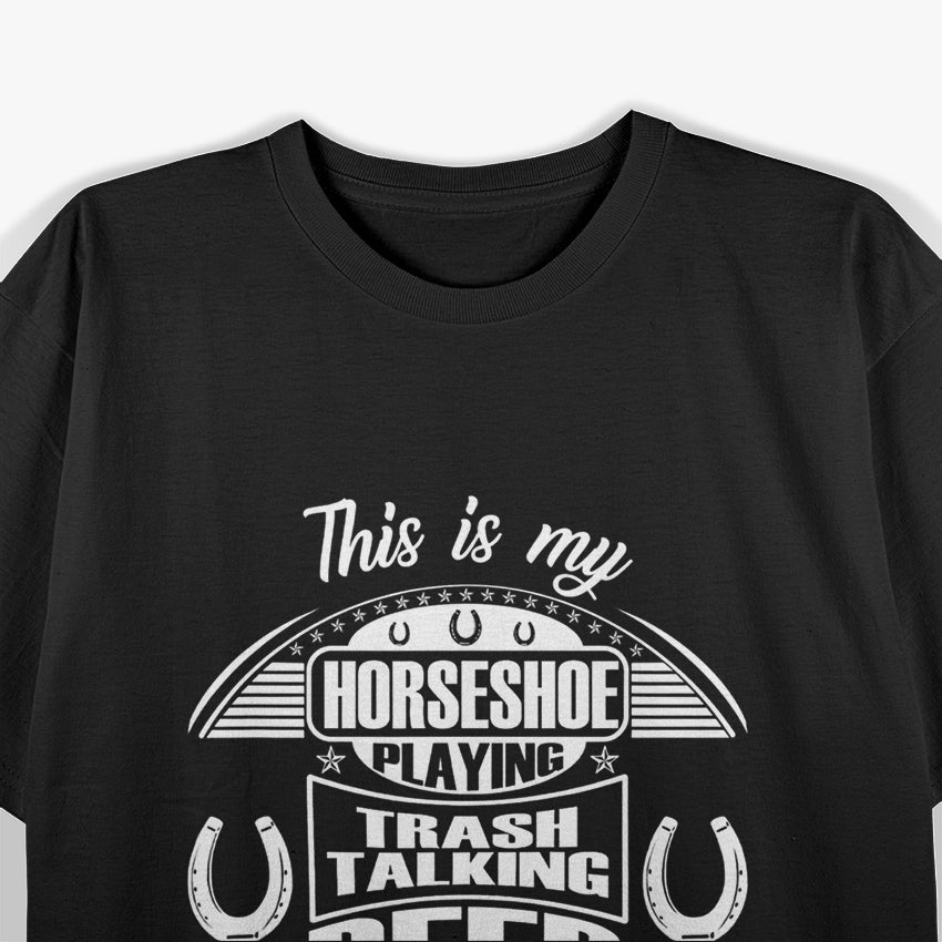 This Is My Horseshoe Playing T-Shirt