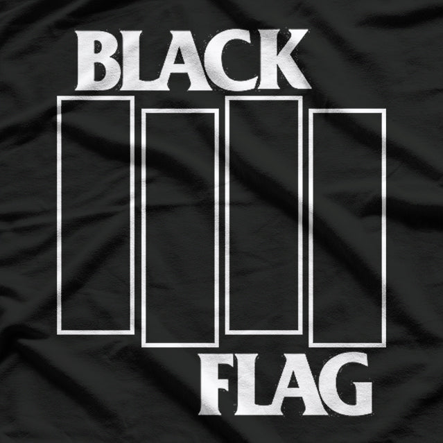 Black Flag Punk Rock Icon Essential Music T-Shirt