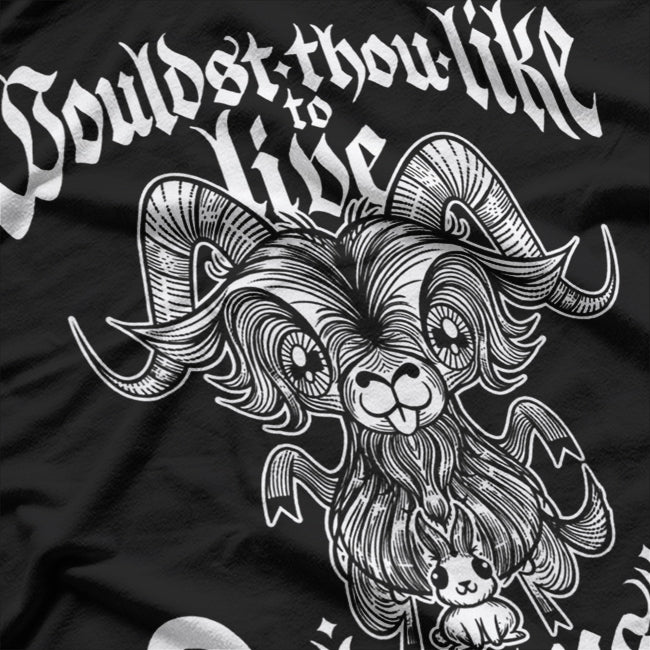 Cute Baphomet - Adorably Dark and Delightful T-Shirt