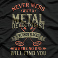 Funny Detectorist Metal Detecting Hobby Explorer T-Shirt