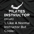 Funny Pilates Instructor Definition T-Shirt