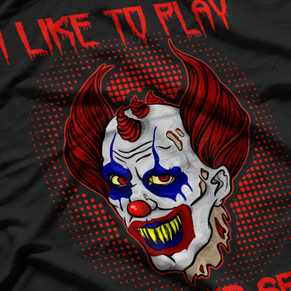 Killer Evil Clowns – Creepy Horror Movie-Inspired Design T-Shirt