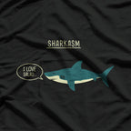 Sharkasm Funny Sarcasm Shark Ocean Lover Humor Gift Meme T-Shirt