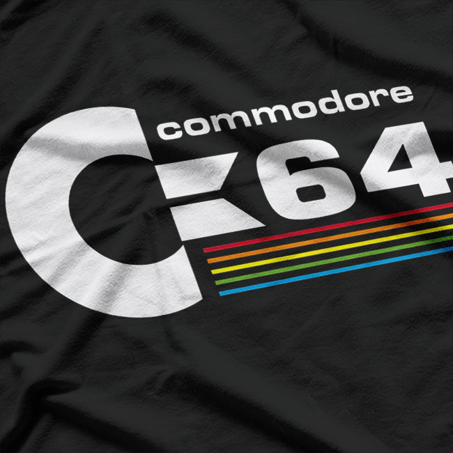 The Commodore 64 C64, Retro Computer – A Gamer’s Classic T-Shirt