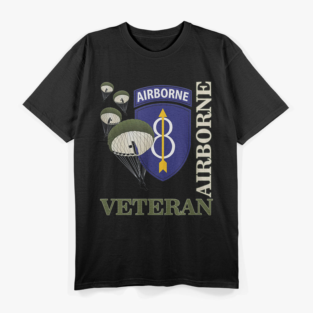 8th Airborne Division Veteran Paratrooper Veterans Day T-Shirt
