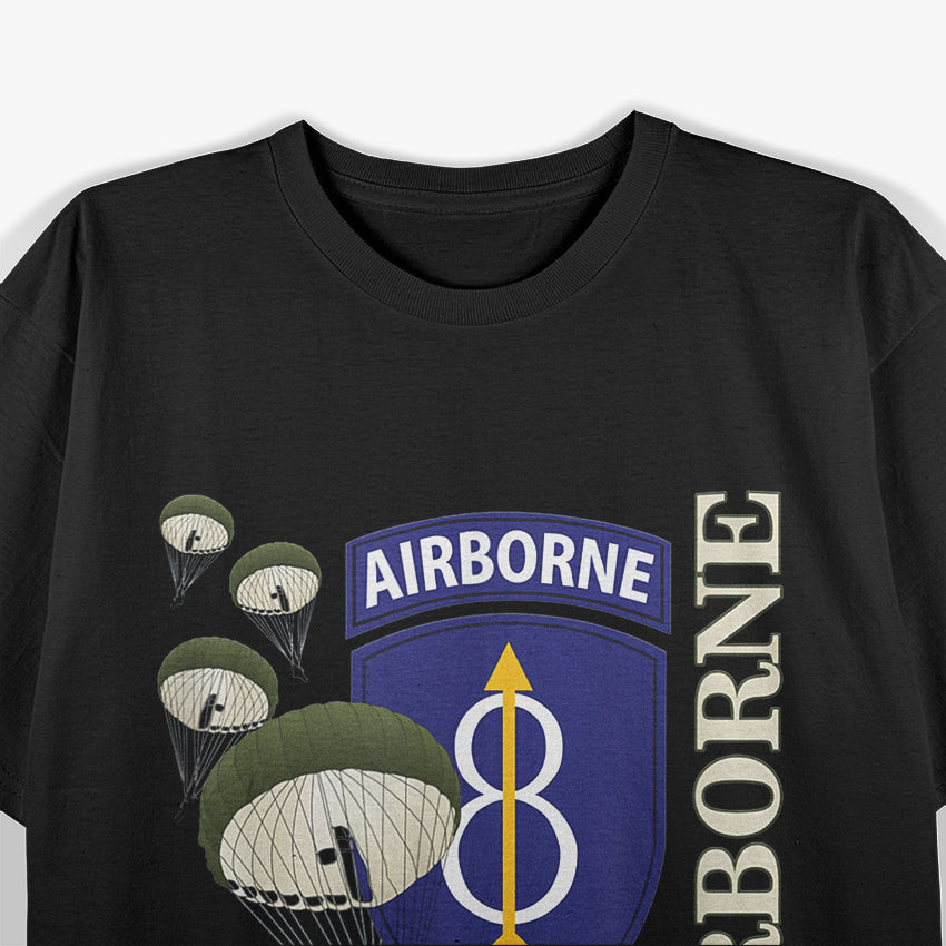 8th Airborne Division Veteran Paratrooper Veterans Day T-Shirt