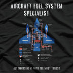 Aircraft Fuel System Specialist Airplane Mechanic T-Shirt