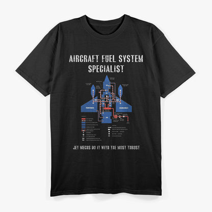 Aircraft Fuel System Specialist Airplane Mechanic T-Shirt