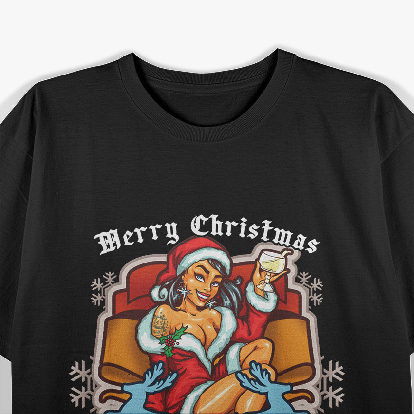 Santa’s Sexy Helper - Festive Fun T-Shirt