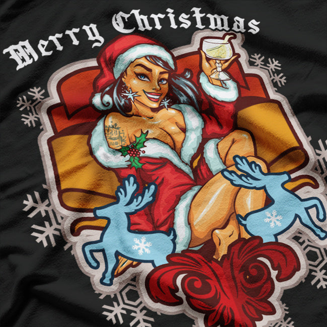 Santa’s Sexy Helper - Festive Fun T-Shirt