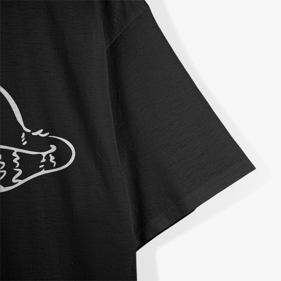 Nope Cat Middle Finger Funny Grumpy Kitty Attitude Humor T-Shirt