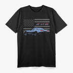 Corvette C5 Z06 American Patriotic, Car Club T-Shirt