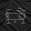Funny Bicycle Rider Cycling Gift T-Shirt