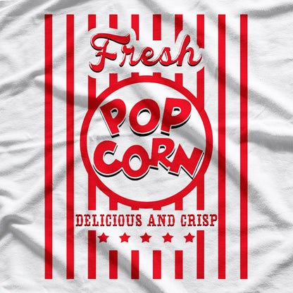 Funny Fresh Popcorn Snack Lover T-Shirt