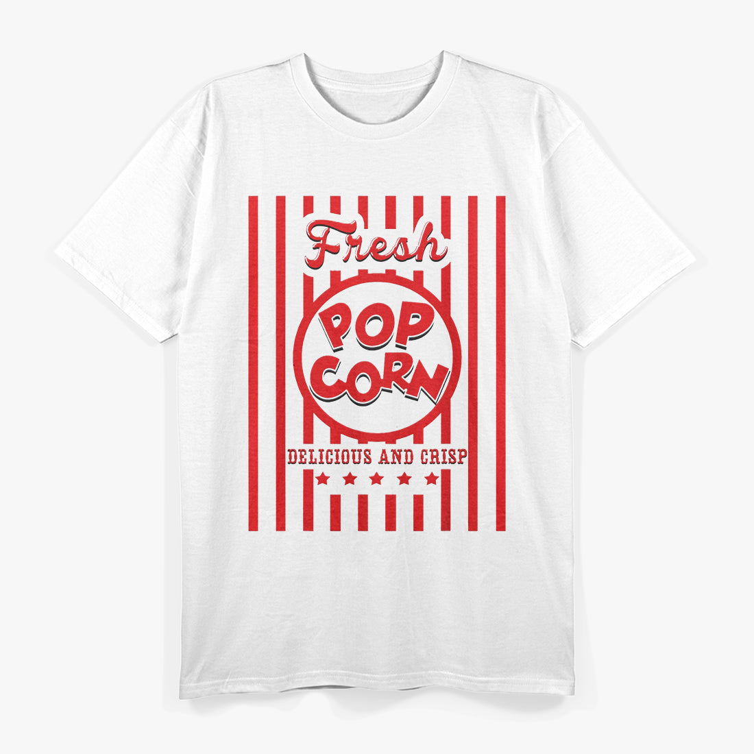 Funny Fresh Popcorn Snack Lover T-Shirt