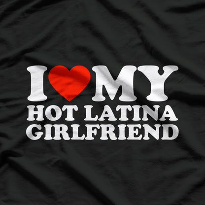 I Love My Hot Partner - Funny Romantic Statement T-Shirt