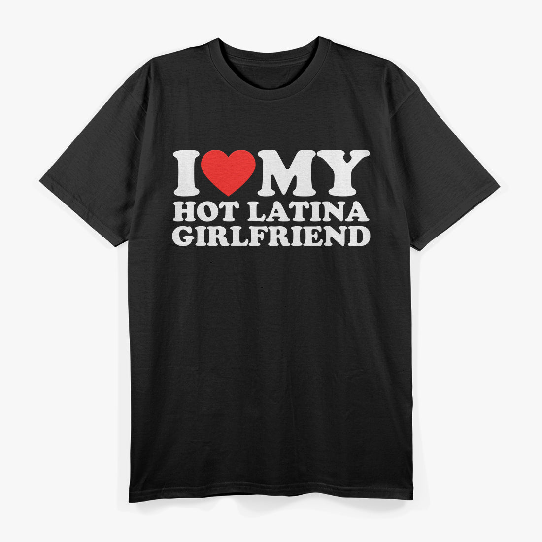 I Love My Hot Partner - Funny Romantic Statement T-Shirt