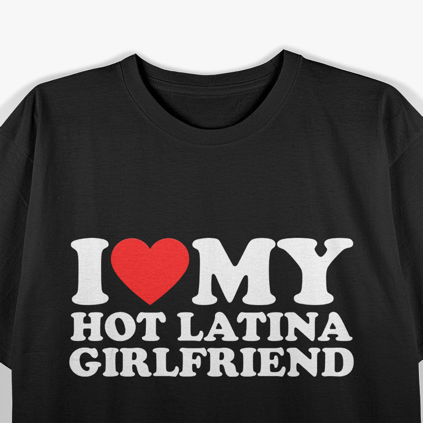 I Love My Hot Partner - Funny Romantic Statement T-Shirt